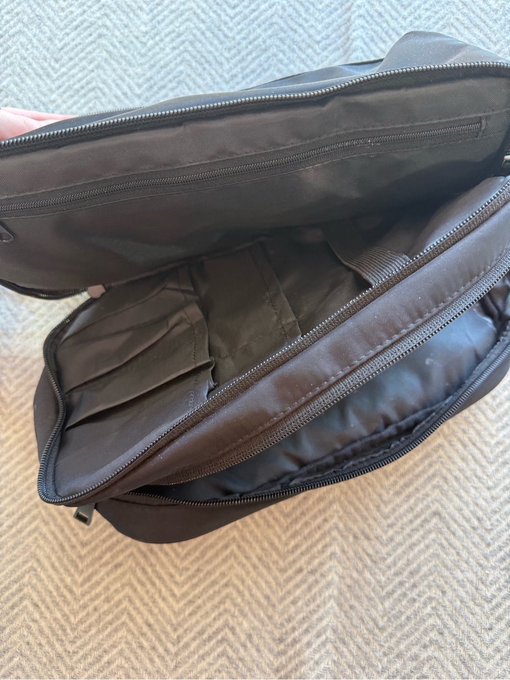 Black Brixley Toiletry Bag - Picture 3 of 4